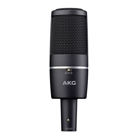 AKG C 4000B User manual