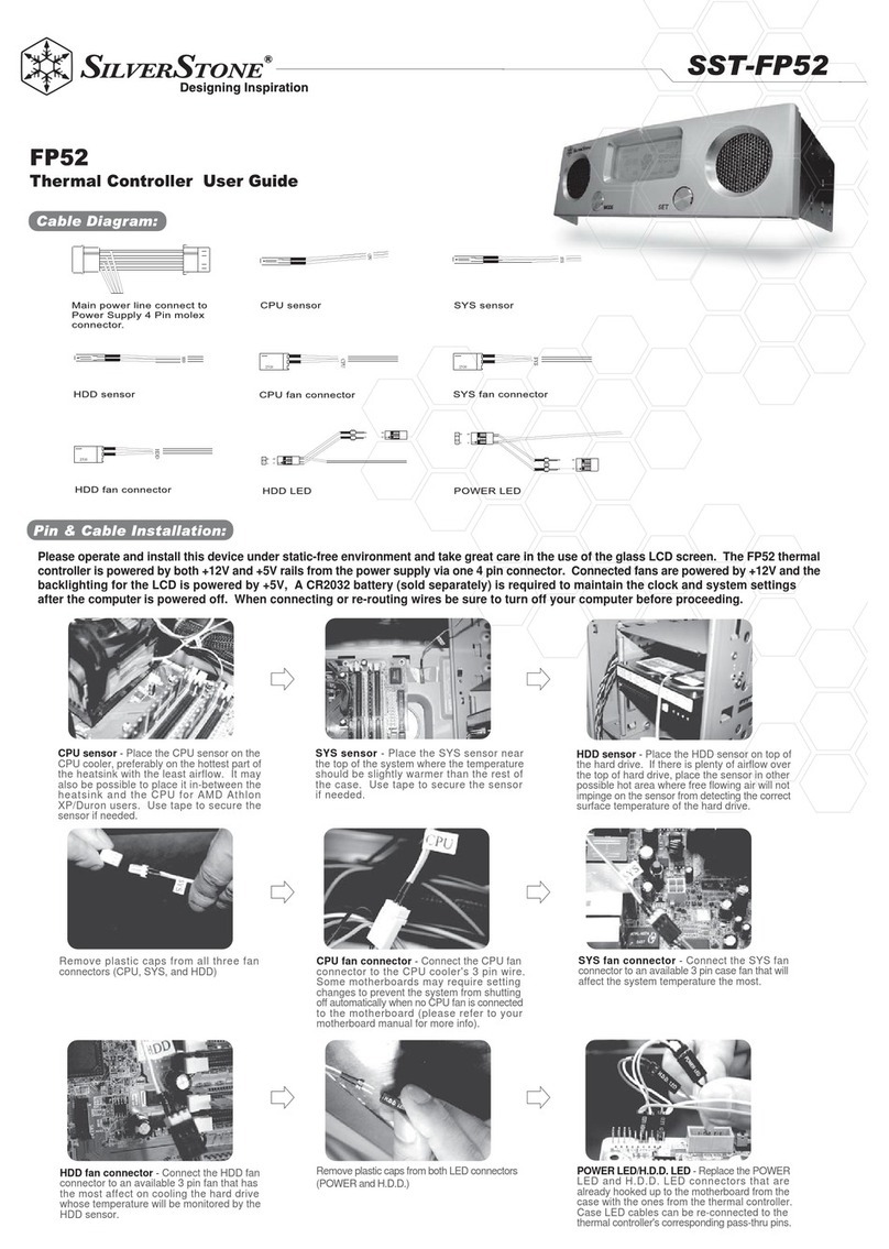 SilverStone SST-F52 manual