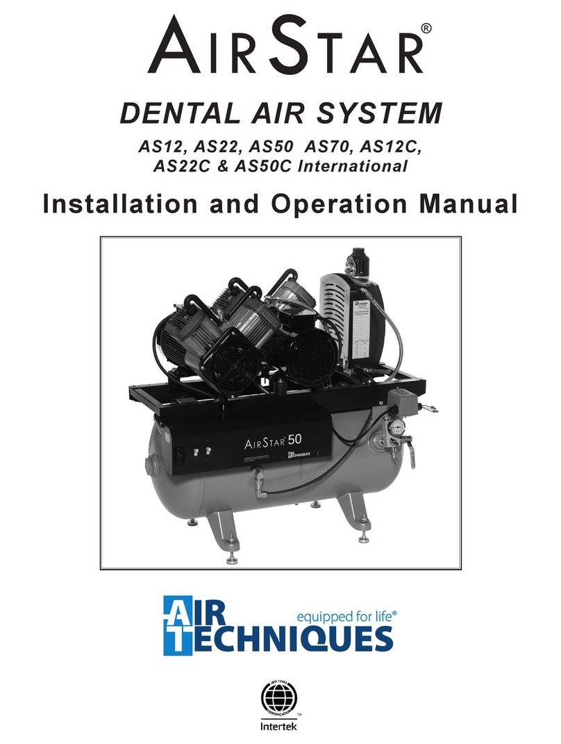 Air Techniques AirStar AS12INT User manual Air Techniques AirStar AS12INT User manual