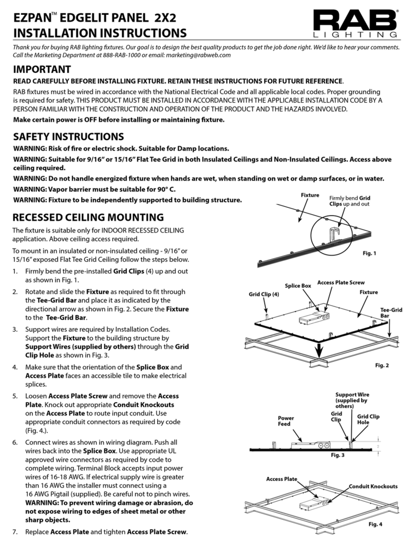 RAB Lightcloud LCGATEWAY User manual