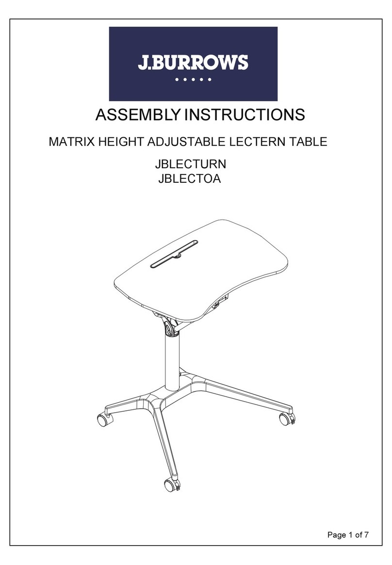 J.Burrows JBLECTURN User manual J.Burrows JBLECTURN User manual