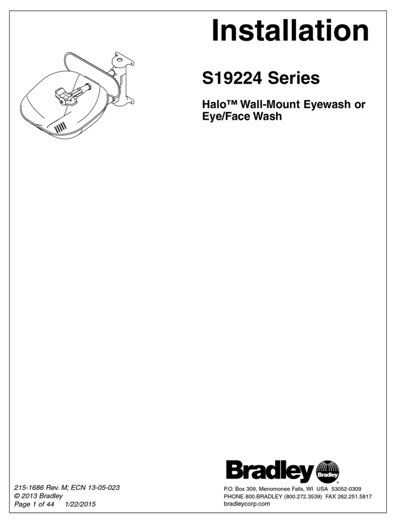 Bradley Halo S19224 Series Installation