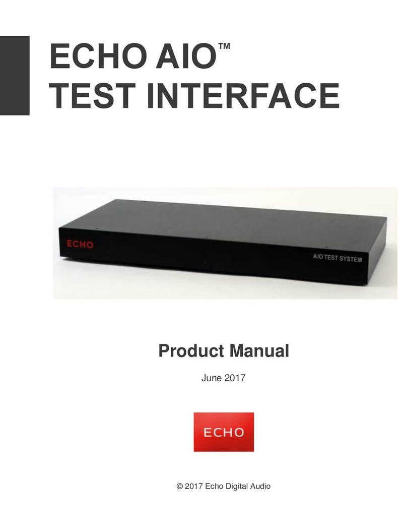 Echo AIO-2 product manual Echo AIO-2 product manual