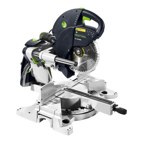 Festool KAPEX KS 120 EB Installation instructions