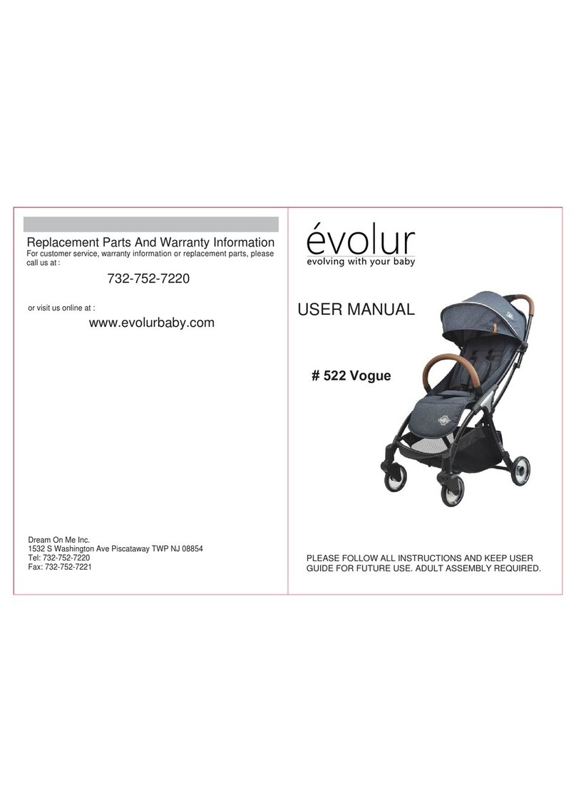 Evolur 522 Vogue user manual