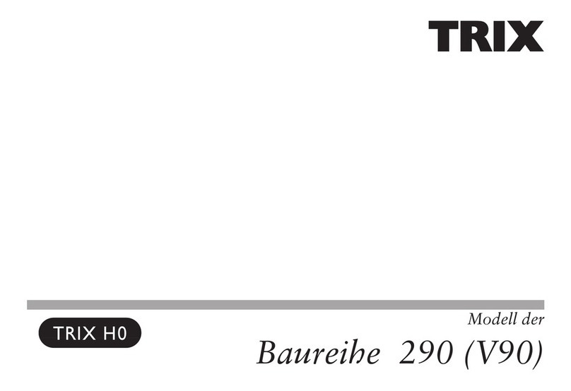 Trix Baureihe 290 (V90) User manual Trix Baureihe 290 (V90) User manual