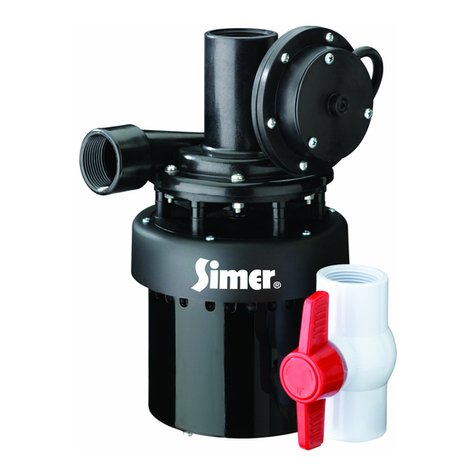 Simer 2935B owner's manual