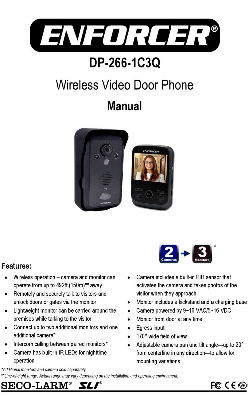 ENFORCER DP-266-1C3Q User manual ENFORCER DP-266-1C3Q User manual