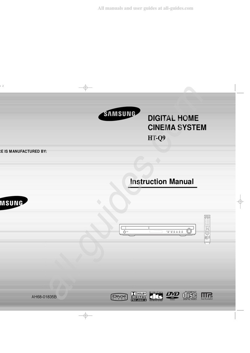 Samsung HT-Q9 instruction manual