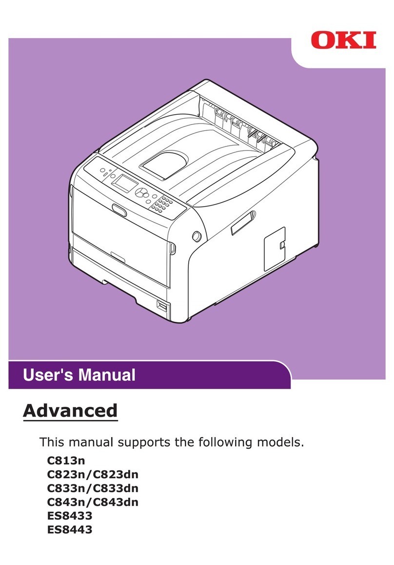 Oki C813n User manual