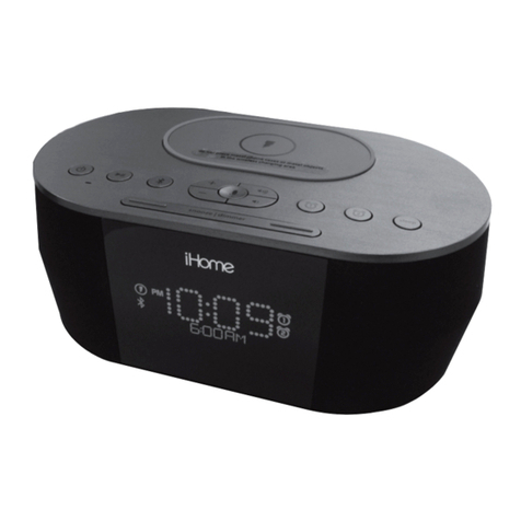 iHome iBTW38 instruction manual