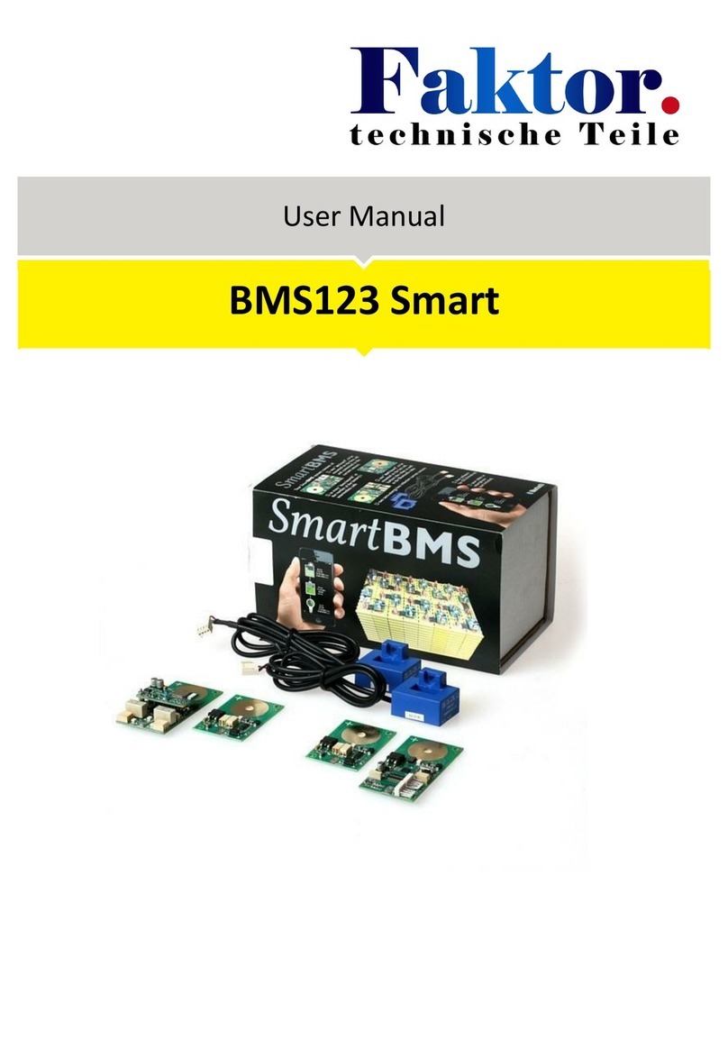 Faktor BMS123 Smart user manual