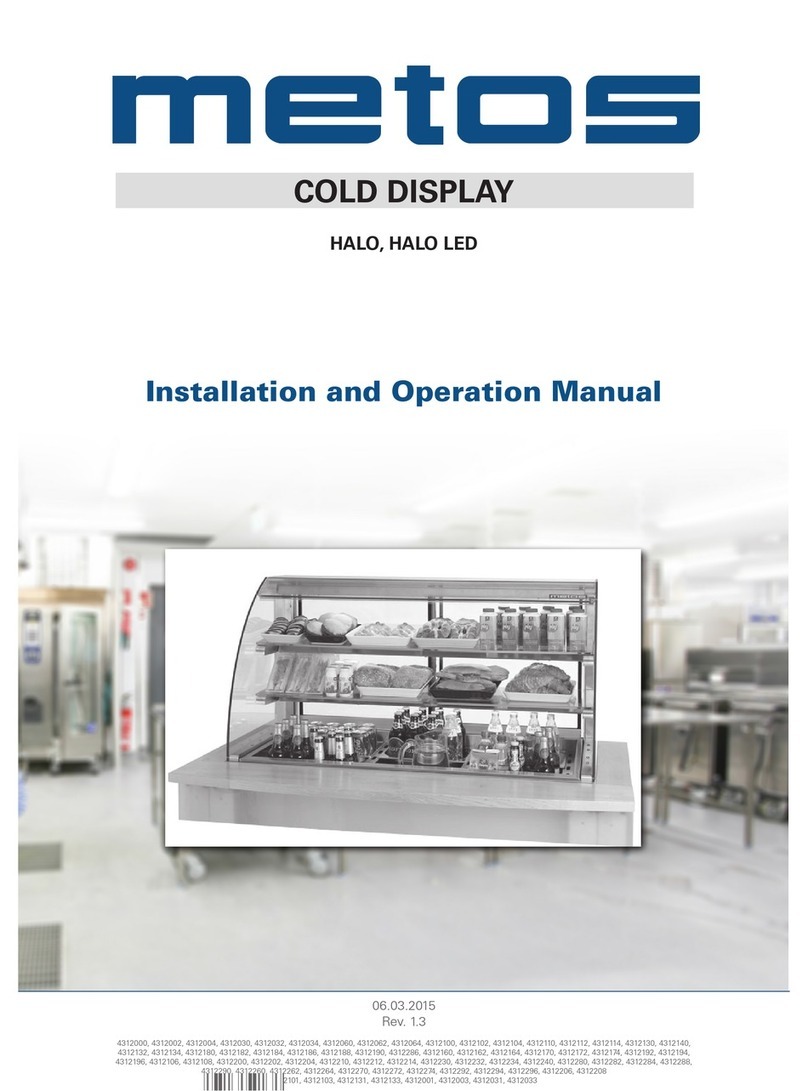 Metos HALO Installation and operation manual Metos HALO Installation and operation manual