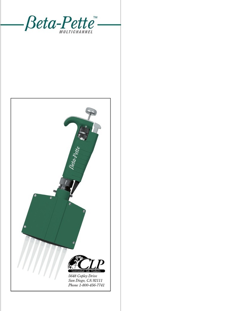 CLP Beta-Pette B8.200 manual