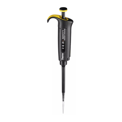 Thermo Scientific Finnpipette User manual Thermo Scientific Finnpipette User manual