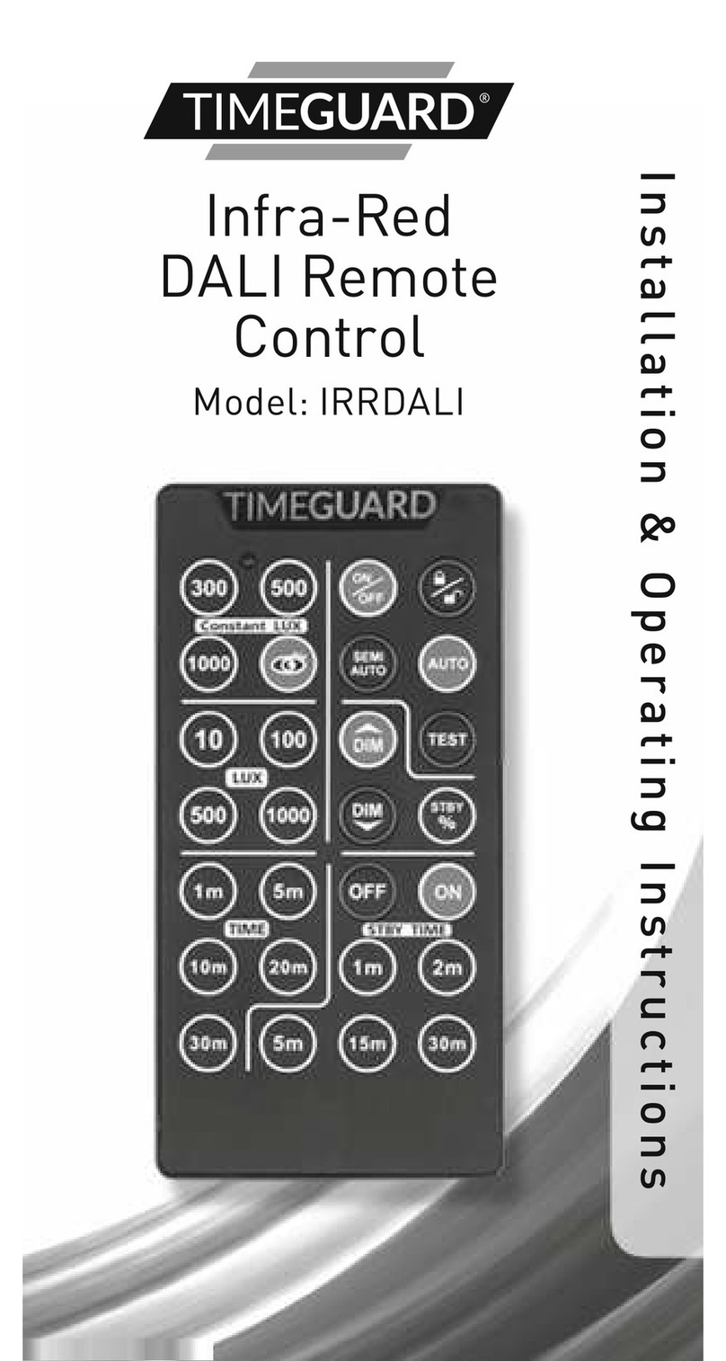 Timeguard IRRDALI Installation & operating instruction
