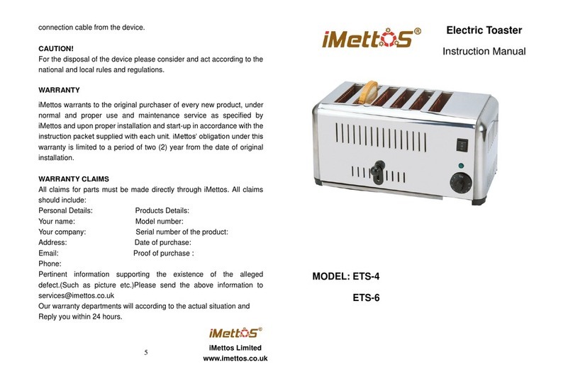 iMettos ETS-4 User manual