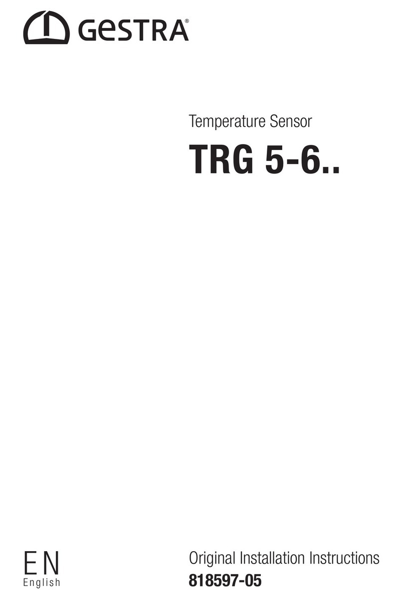 GESTRA TRG 5-6 installation instructions