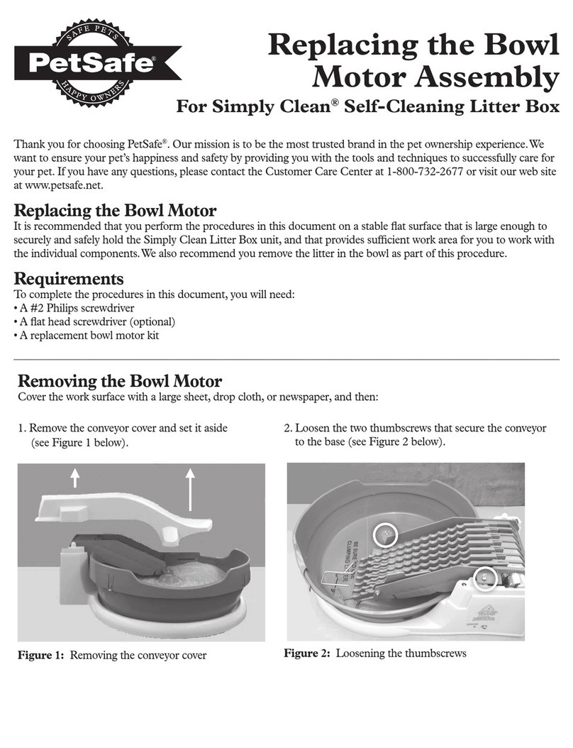 Petsafe Simply Clean Operating and safety instructions