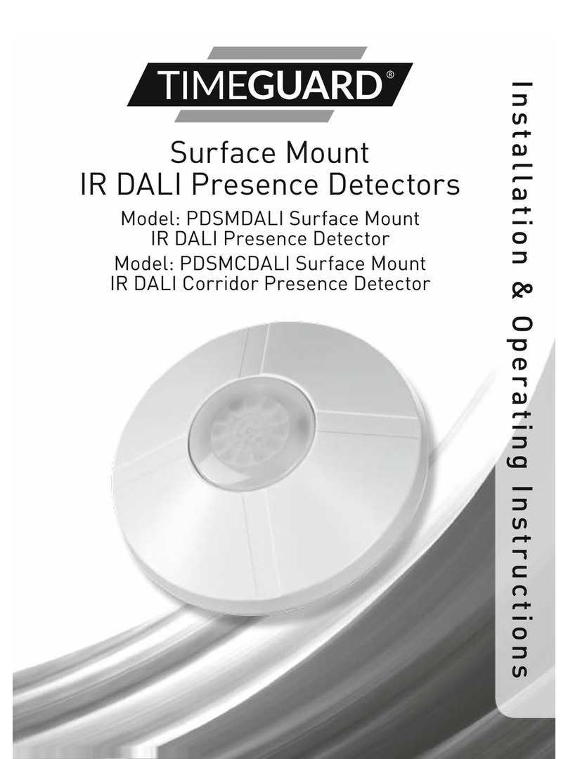 Timeguard PDSMDALI Installation & operating instructions