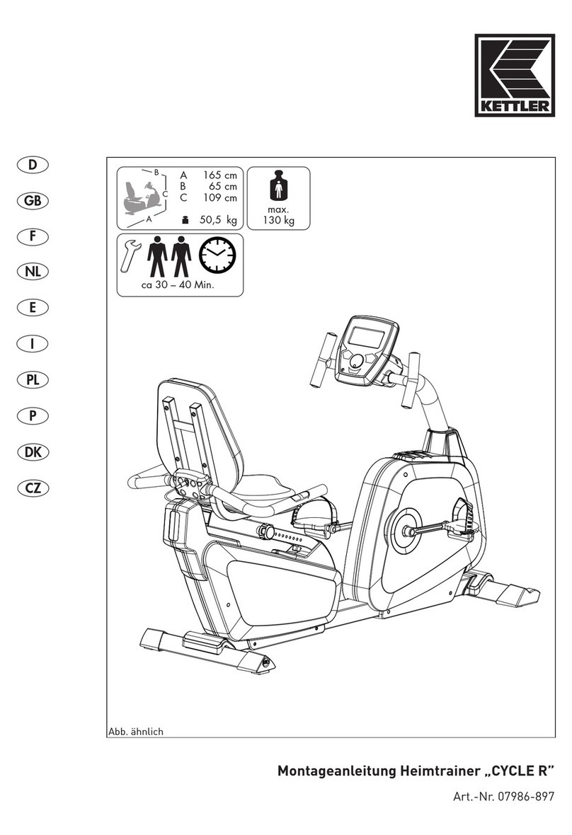 Kettler Cycle R Assembly instructions