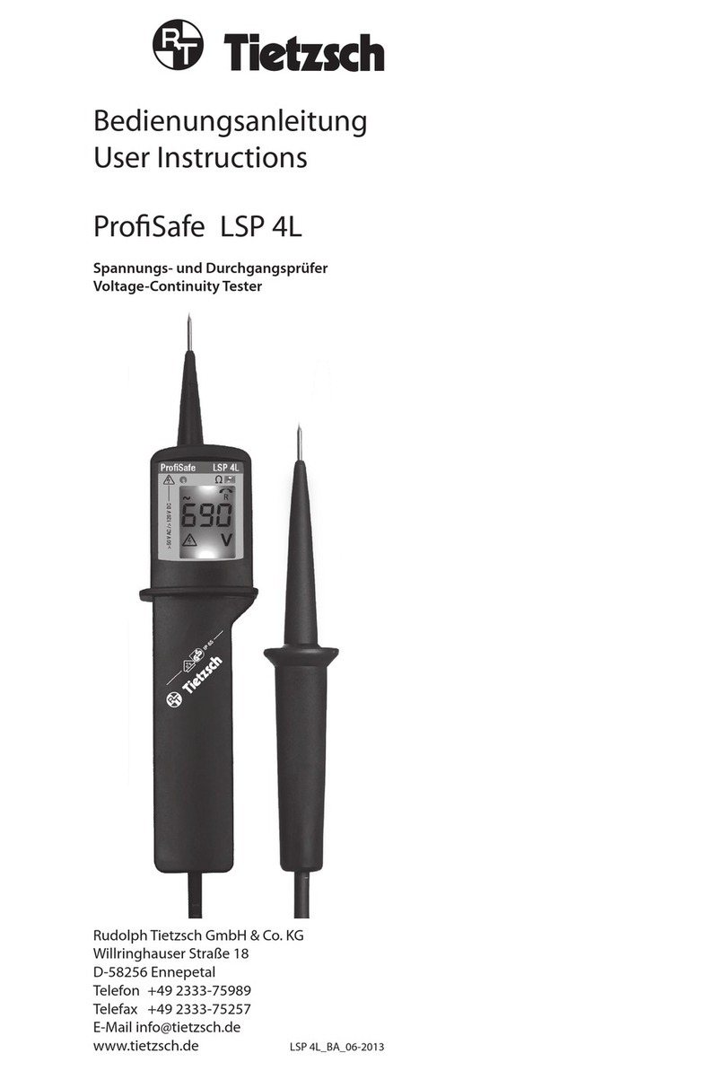 Tietzsch ProfiSafe LSP 4L User instructions