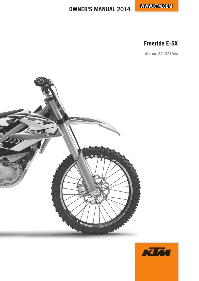 KTM Freeride E-SX owner's manual