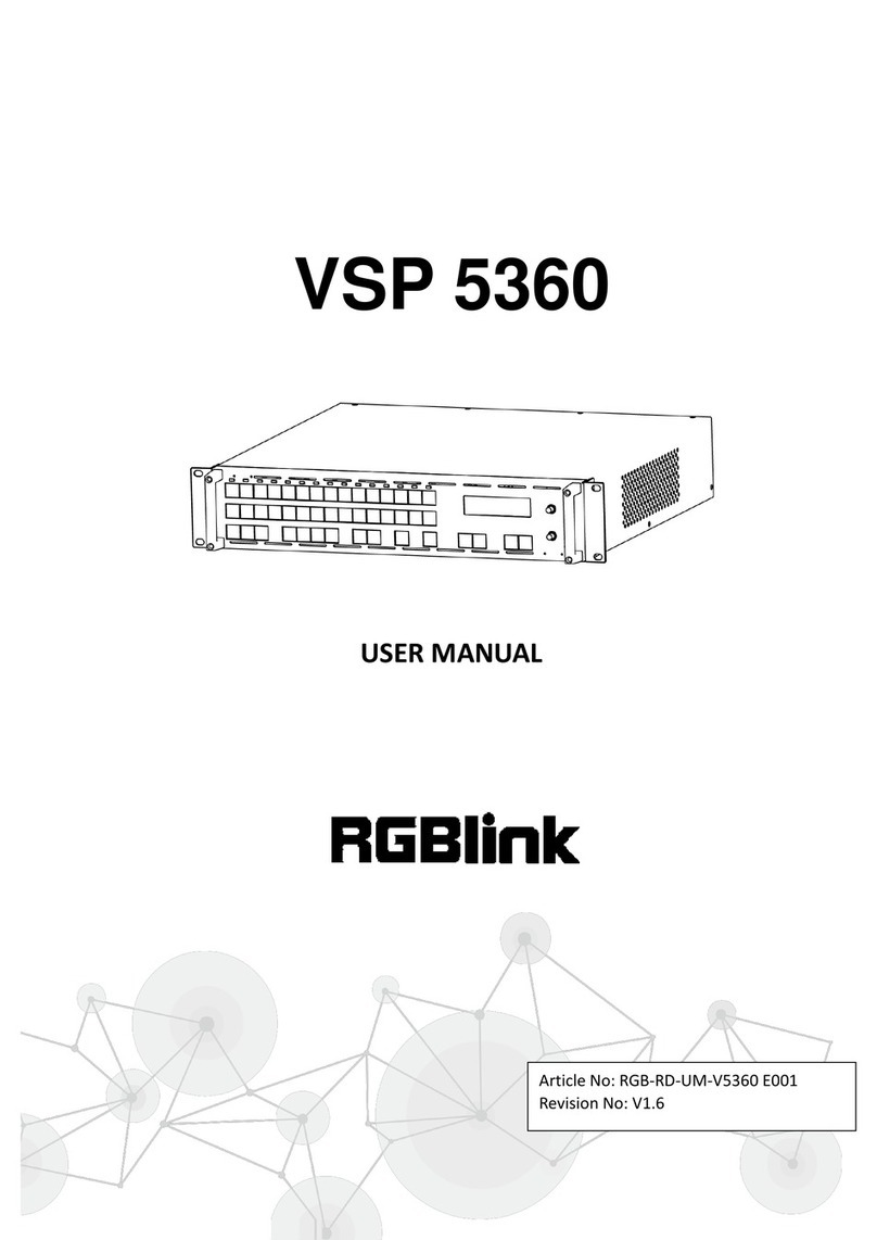 RGBlink VSP 5360 user manual