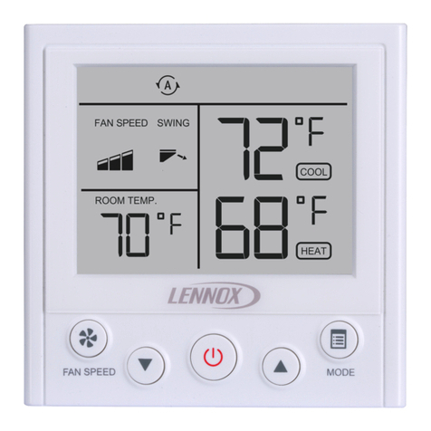 Lennox V0STAT54P-2 Installation instructions