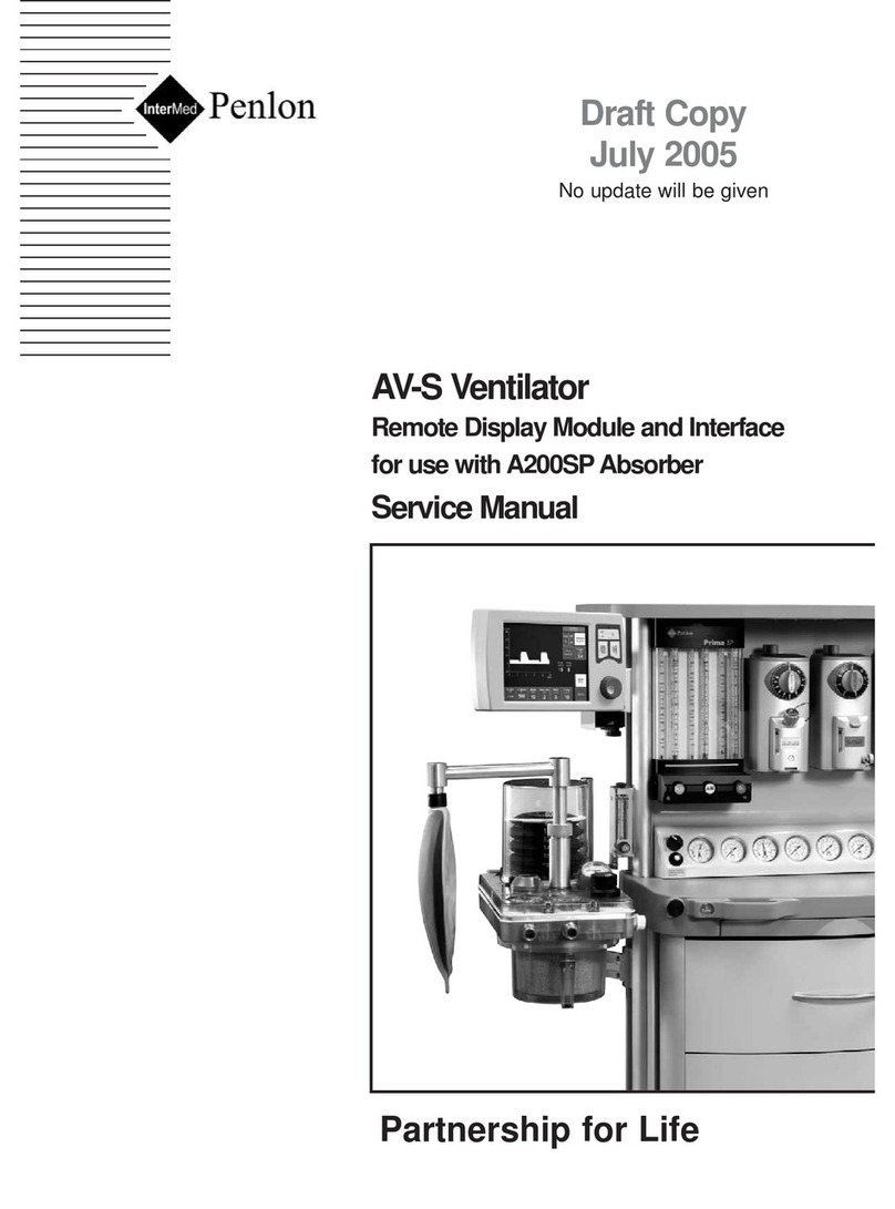 Penlon AV-S User manual