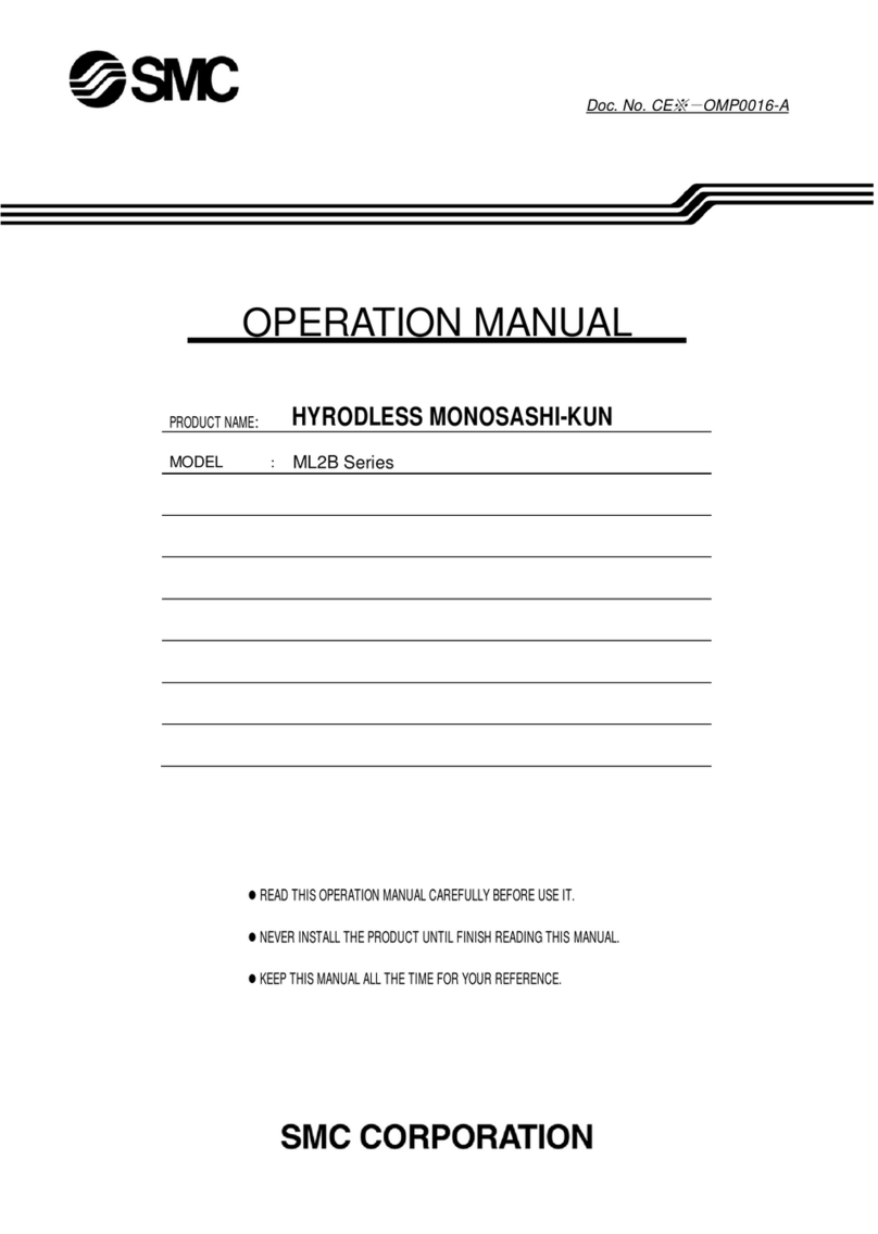 SMC Networks ML2B Series operating manual