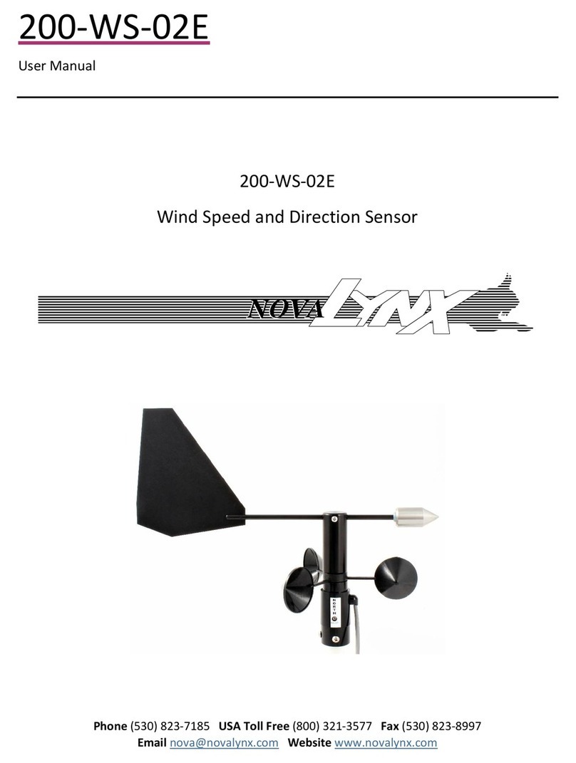 Novalynx 200-WS-02E user manual