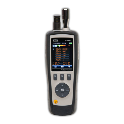 CEM DT-9881 User manual