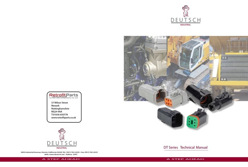 Deutsch DT Series Technical manual