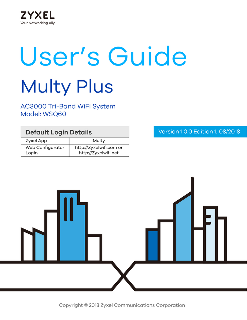 ZyXEL Communications Multy Plus user guide ZyXEL Communications Multy Plus user guide