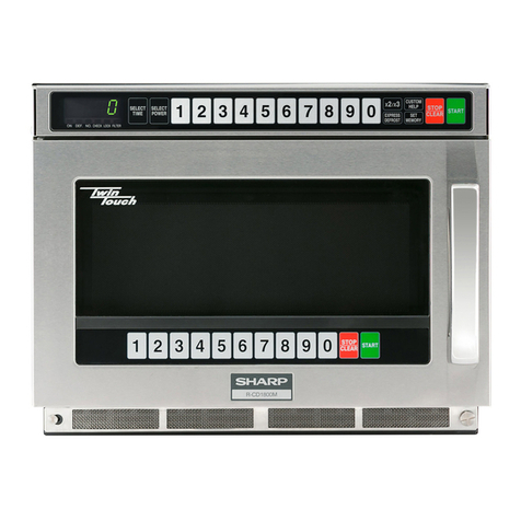Sharp Twin Touch R-CD1800M User manual
