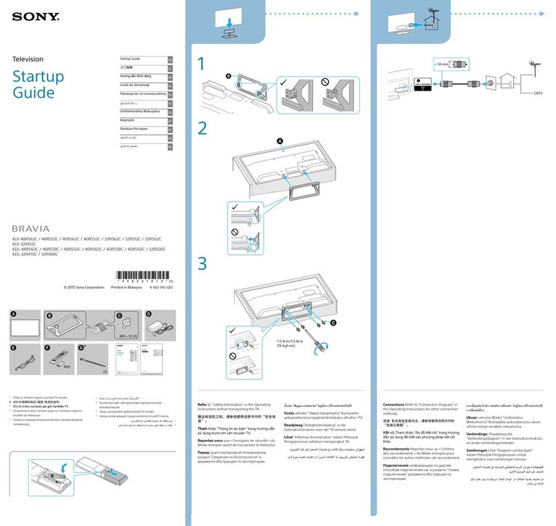 Sony BRAVIA KLV-48R562C User guide