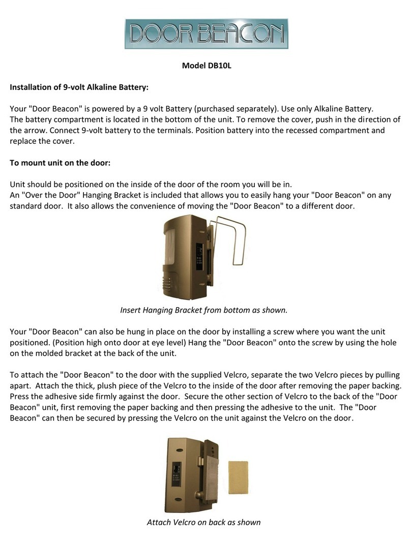 GLOBAL ASSISTIVE DEVICES DB10L User manual