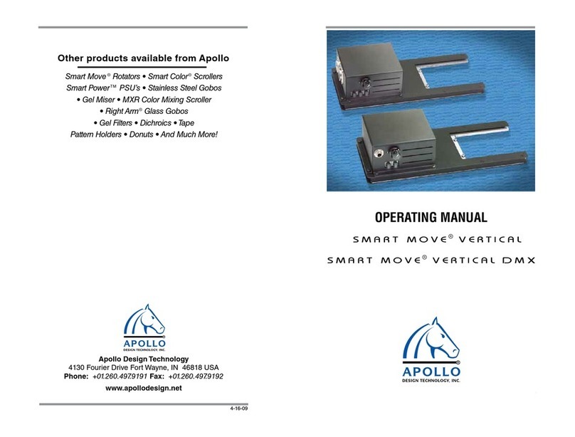 Apollo Smart Move Vertical operating manual