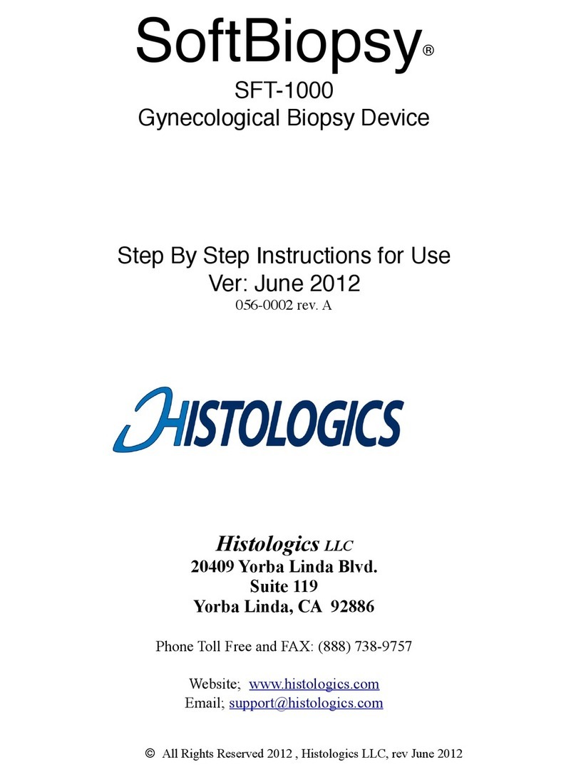 HISTOLOGICS SoftBiopsy SFT-1000 Instructions for use