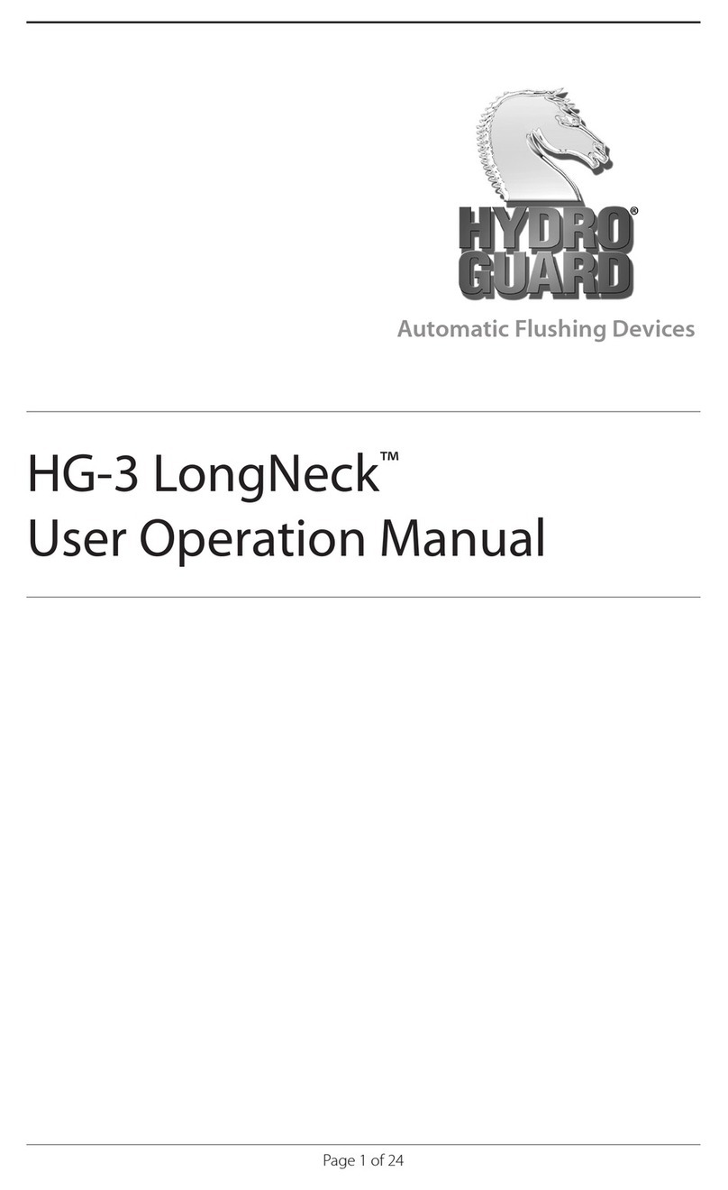 HYDRO GUARD HG-3 LongNeck User's operation manual
