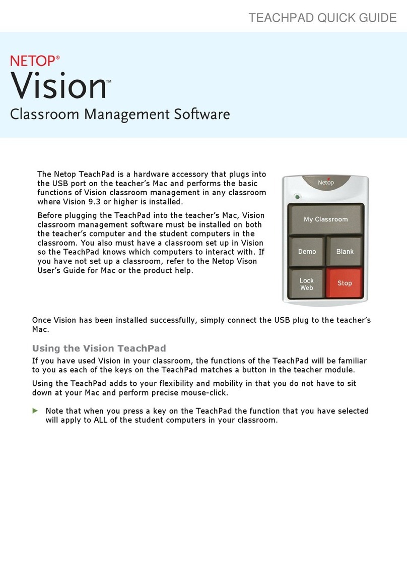 NETOP Netop TeachPad quick guide