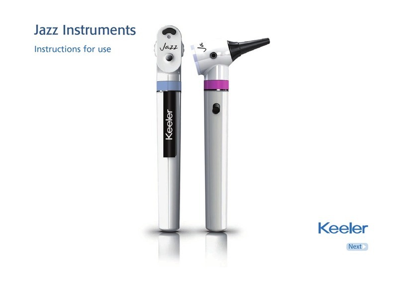 Keeler JAZZ SERIES User manual