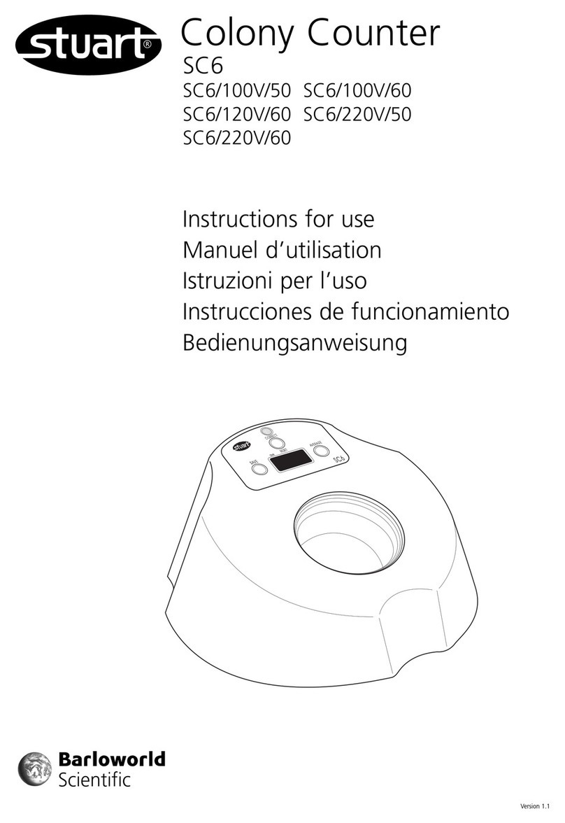 Stuart SC6/100V/50 User manual