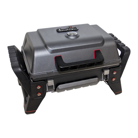 Char-Broil TRU-Infrared Grill2Go X200 operating instructions