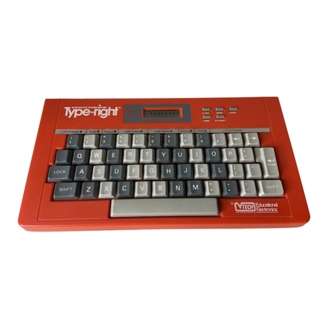 V-tech Type-right User manual