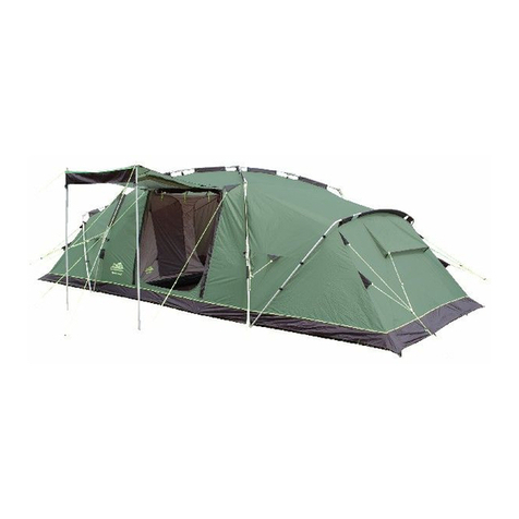 Khyam TOURER 400PLUS Assembly instructions