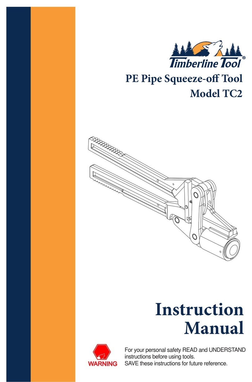Timberline Tool TC2 instruction manual Timberline Tool TC2 instruction manual