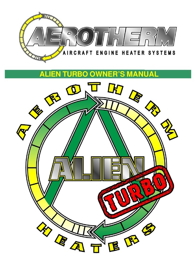 Aerotherm ALIEN TURBO owner's manual