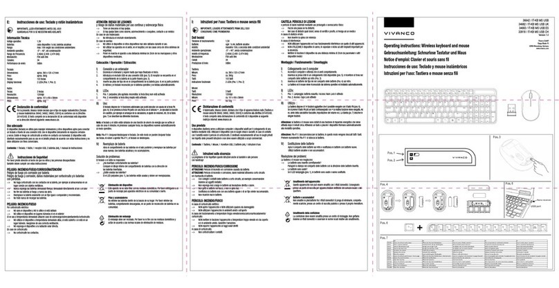 Vivanco 33918 operating instructions